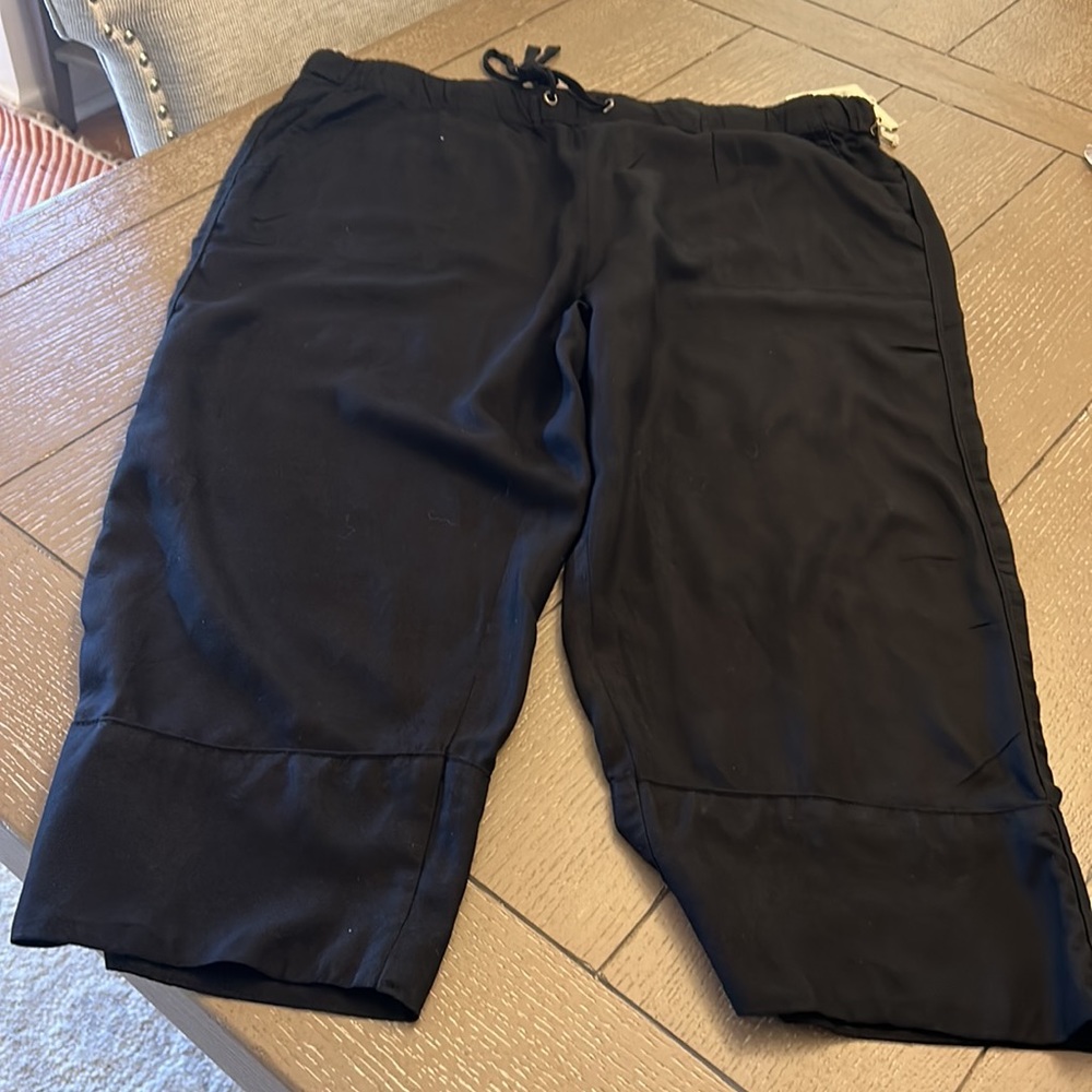 NWT CAFFE MARRAKESH CLUB & RESORT SZ L CROP SLUMBER PANT - Picture 2 of 7